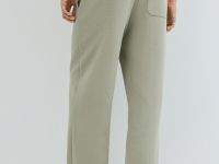 Широкие трикотажные брюки Wide leg, Желтый