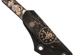 Нож киридаши Koi Остров сокровищ LE, BSW, Black