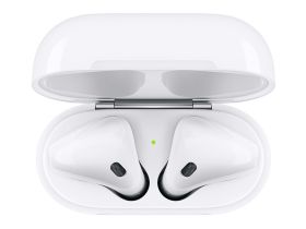 Беспроводная гарнитура Apple AirPods 2 (без беспроводной зарядки чехла) (MV7N2)