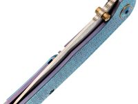 Складной нож Assassin knives Argo 2.0, сталь M398, рукоять титан