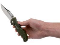 Нож складной Cold Steel Bush Ranger Lite, сталь 8Cr13MoV, рукоять термопластик GRN, зеленый