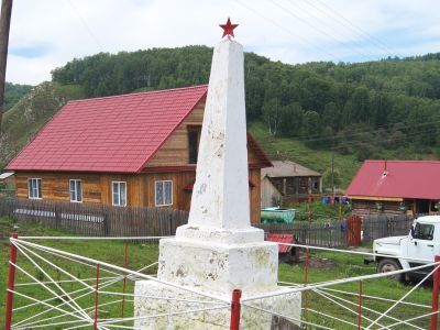 Братская могила партизан