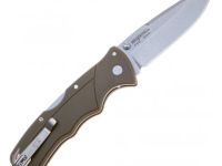 Нож складной Cold Steel Verdict Spear, сталь 1.4116, рукоять термопластик GFN, темно-коричневый