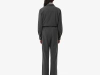 Женский комбинезон Lacoste Regular Fit с поясом и воротником-поло