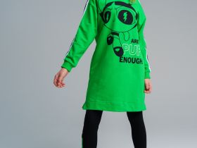 Платье трикотажное для девочек