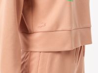 Женская короткая толстовка Lacoste с капюшоном