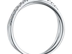 Кольцо из белого золота с бриллиантами э4701кц04210116