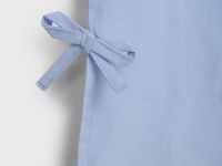 Брюки с бантами для девочек, Голубой