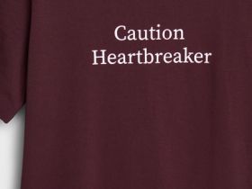 Футболка с принтом, Розовый