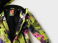 Комбинезон текстильный с полиуретановым покрытием для девочек