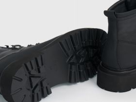 Ботинки из натуральной кожи, Черный