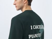 Футболка с принтом, Зеленый