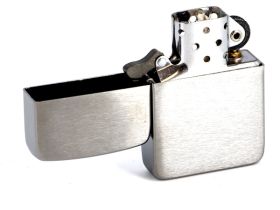 Зажигалка ZIPPO Replica Black Ice, латунь с ник.-хром.покрыт., мокрый асфальт, матов., 36х56х12 мм