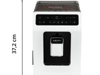 Krups Кофемашина на 2 чашки 1450 Вт, с кофемолкой, черно-белая EA8901 Krups