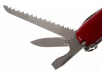 Складной швейцарский нож Victorinox Camper, сталь X55CrMo14, рукоять Cellidor®, красный, 13 функций, 91мм