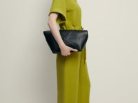 Комбинезон с поясом на кулиске и добавлением льна