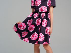 Платье текстильное для девочек