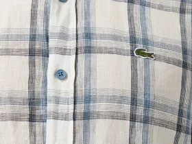 Мужская рубашка Lacoste из льна