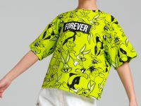 Шорты текстильные джинсовые для девочек