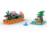 Смешарики AB-1508 Смешарики: Нюша и Бараш на лодке