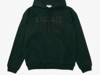 Мужской хлопковый свитшот Lacoste оверсайз