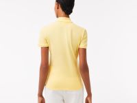 Женское поло Lacoste приталенного кроя из эластичного хлопка