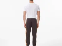 Мужские хлопковые спортивные брюки Lacoste свободного кроя