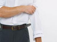 Рубашка в полоску O'STIN x Яндекс Книги, Белый