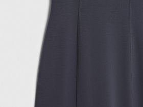 Трикотажное платье, Серый