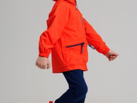 Куртка текстильная с полиуретановым покрытием для мальчиков (ветровка)