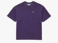 Женская футболка Lacoste оверсайз из органического хлопка