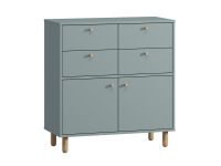 Тумба Дикинс 87x92 Серо-зеленый