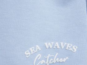 Трикотажные шорты для девочек, Голубой