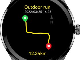 Умные часы Elari GT G16 Чёрные