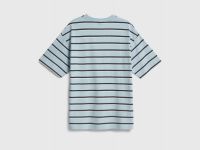 Футболка в полоску для мальчиков, Голубой