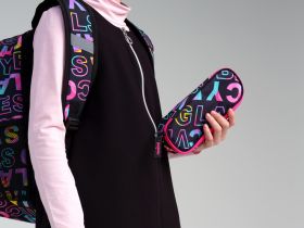 Пенал текстильный для девочек