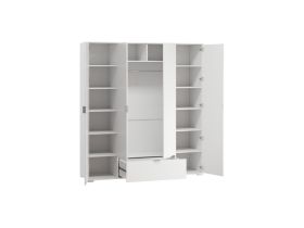 Распашной шкаф Стелла 4.1-180x200 Белый
