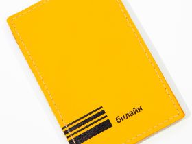 Кардхолдер с полосами Жёлтый