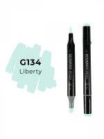 Маркер двухсторонний на спиртовой основе Sketchmarker Brush Цвет Зеленая свобода