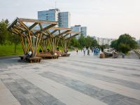 Ярыгинская набережная г. Красноярска