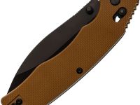 Складной нож Obertech ns-01 thumb stud, сталь VG-10, рукоять G10, койот