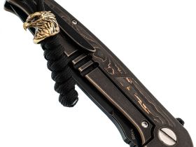 Темляк с бронзовой бусиной Орел