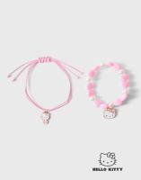 Парные браслеты с подвесками Hello Kitty 2 шт. Глория Джинс