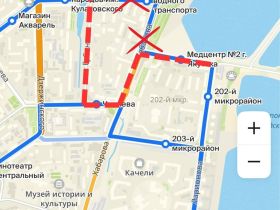 В Якутске на перекрестке Хабарова и Богатырева на неделю ограничат движение транспорта