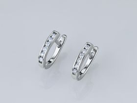 Серьги из серебра э0612сг05152100