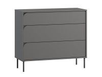 Комод Блест 102x87 Графитовый