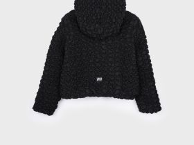 Куртка текстильная с полиуретановым покрытием для девочек