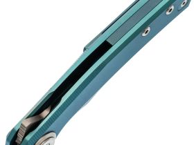 Складной нож Dr.Tech D4281BL, сталь M390, рукоять TC4, синий