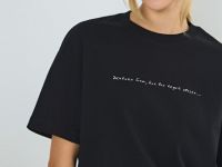 Футболка с принтом O'STIN x Яндекс Книги, Черный