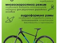 Горный велосипед Ghost Kato Universal 29, год 2025, цвет Черный-Синий, ростовка 19